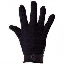 Handschoenen met noppen zwart