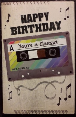 Wenskaart "Happy Birthday, You're a Classic!"