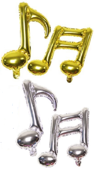 Ballon zilver en goud