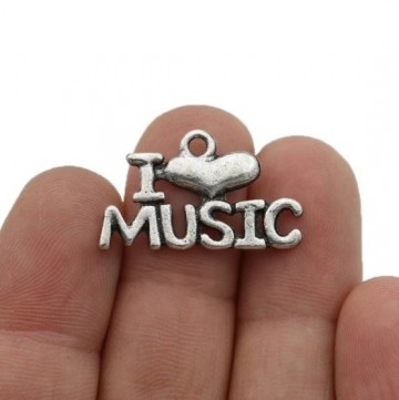 Bedel i love music op hand