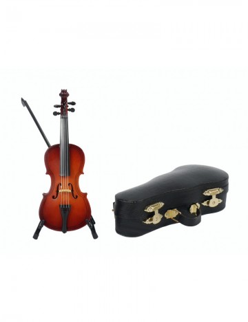 Beeldje miniatuur cello