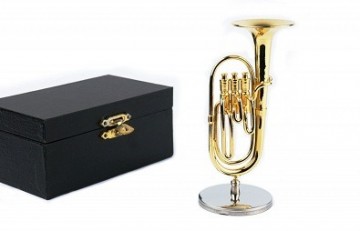 Beeldje miniatuur euphoium