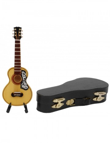 Beeldje miniatuur spaanse gitaar