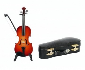 Beeldje miniatuur viool 3