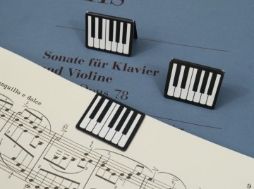 Boekenlegger magnetisch pianotoetsen 2