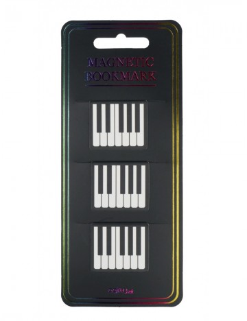 Boekenlegger magnetisch pianotoetsen