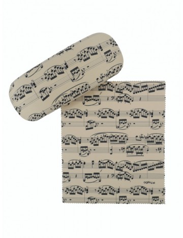 Brilkoker notenbalken creme zwart 2