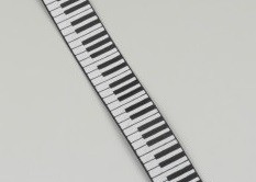 Cadeaulint pianotoetsen