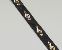 Cadeaulint zwart goud