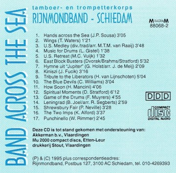 Cd band across the sea bottom