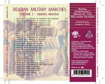 Cd belgian military marches 2 bottom