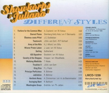 Cd different styles bottom