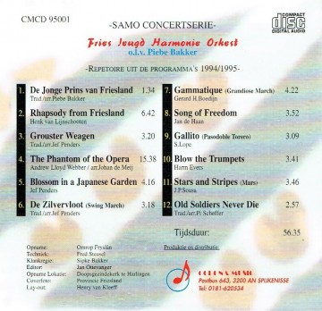 Cd fries jeugd harmonie orkest  b