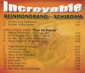 Cd incroyable bottom