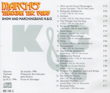 Cd marches through the years bottom