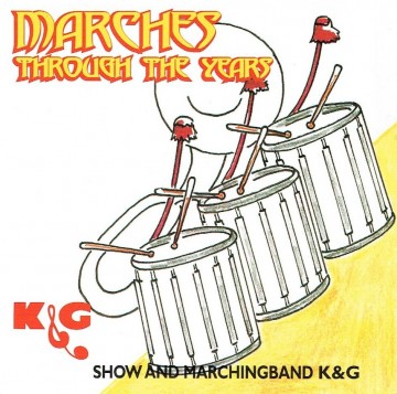 Cd marches through the years cover