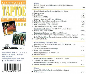 Cd nationale taptoe 1995  b