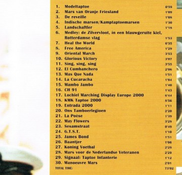 Cd nationale taptoe 2000 bottom