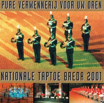 Cd nationale taptoe 2001 cover