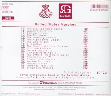 Cd united states marches bottom