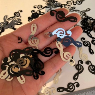 Confetti vioolsleutel