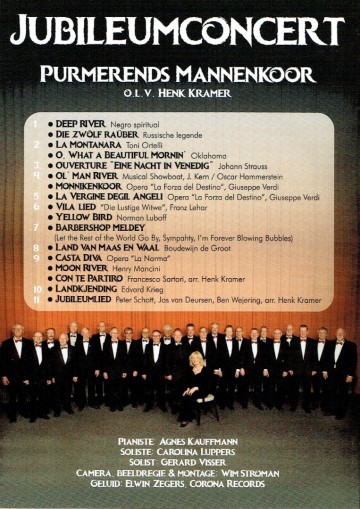 Dvd jubileumconcert mannenkoor purmerend  b
