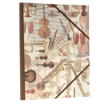 Elastiekmap instrumenten luxe