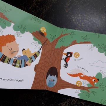 Geluidenboekje dat klinkt goed op het platteland binnenkant