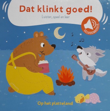 Geluidenboekje dat klinkt goed op het platteland