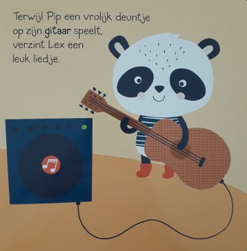 Geluidenboekje ik hoor en leer instrumenten binnenkant