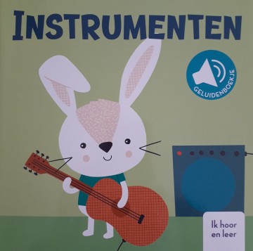 Geluidenboekje ik hoor en leer instrumenten cover
