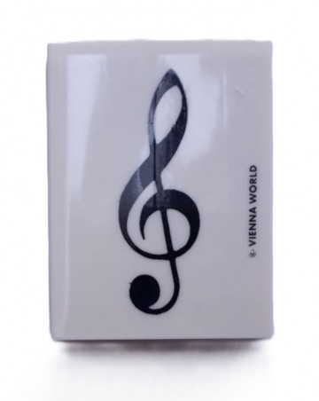 Gum rechthoekig vioolsleutel