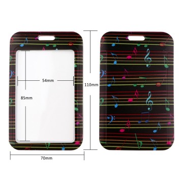 Lanyard batch gekleurde notenbalk afmeting