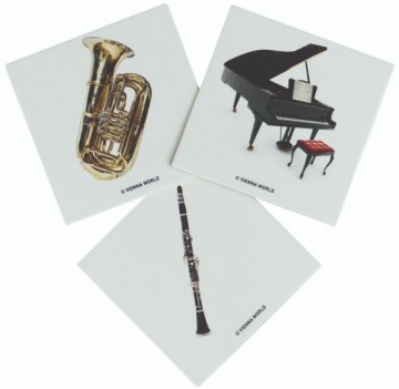 Memoryspel muziekinstrumenten 2