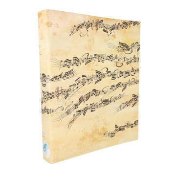 Multomap creme notenbalken golvend