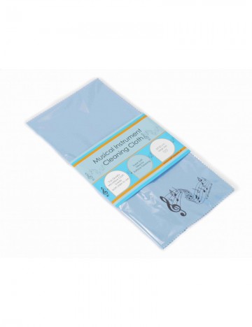 Muziekinstrumentenreinigingsdoekje blauw 3
