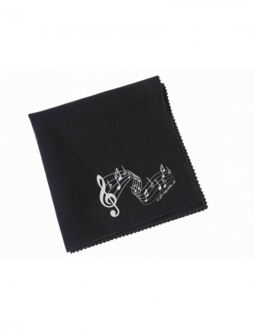 Muziekinstrumentenreinigingsdoekje zwart 2