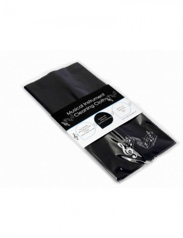 Muziekinstrumentenreinigingsdoekje zwart 3
