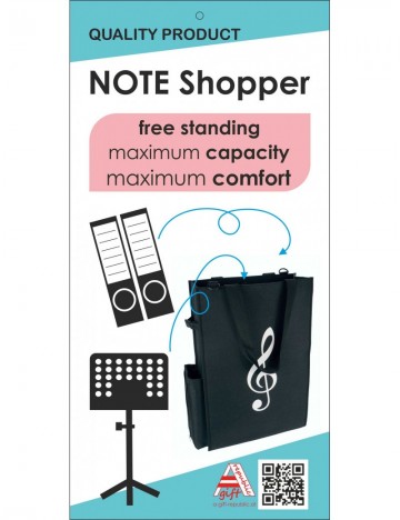 Muziektas voor standaard maxi 3