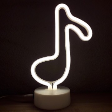 Nachtlampje muzieknoot 5