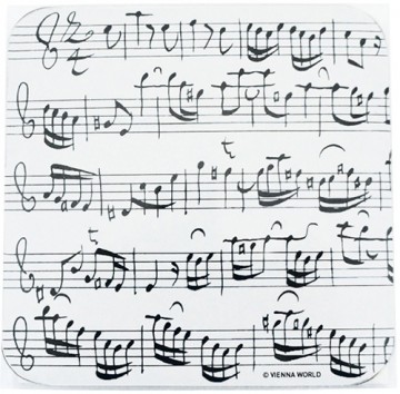 Onderzetter notenbalken