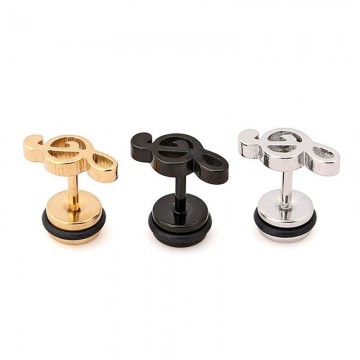 Oorbellen vioolsleutel 0