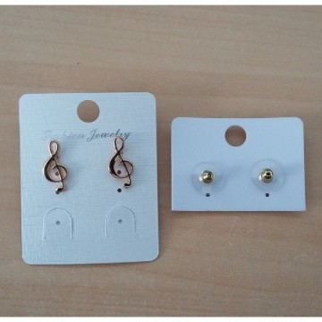 Oorbellen vioolsleutel goud groot