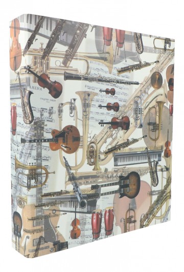 Ordner muziekinstrumenten