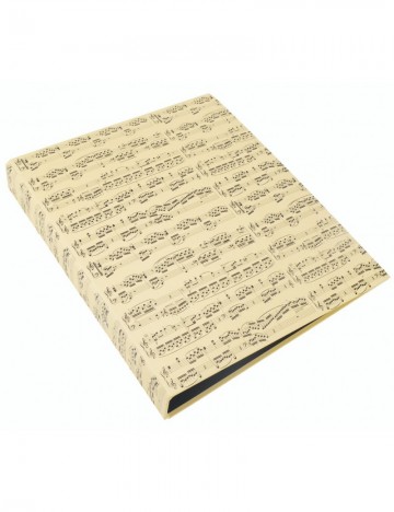 Ordner notenbalken creme smal 2