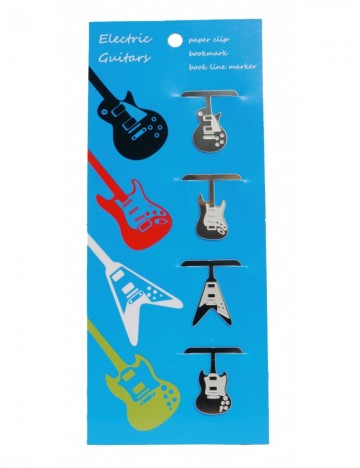 Paperclips gitaren set van 4
