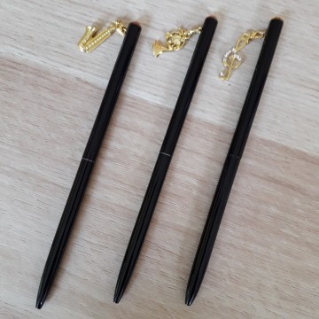 Pen zwart muziekinstrumenten hanger