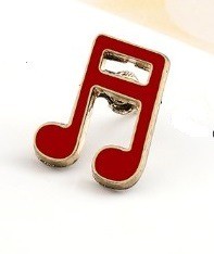 Pin muzieknoten kleur