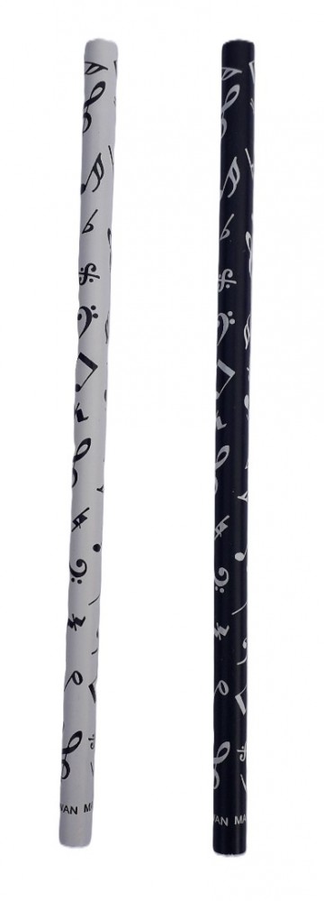 Potlood muziektekens zonder gum zww