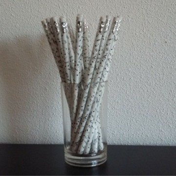 Potlood wit muziektekens 2